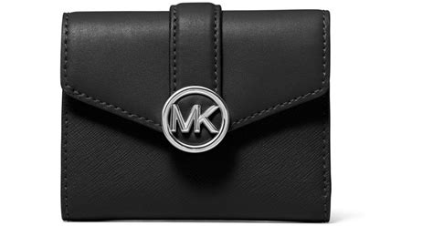 michael kors faux leather wallet